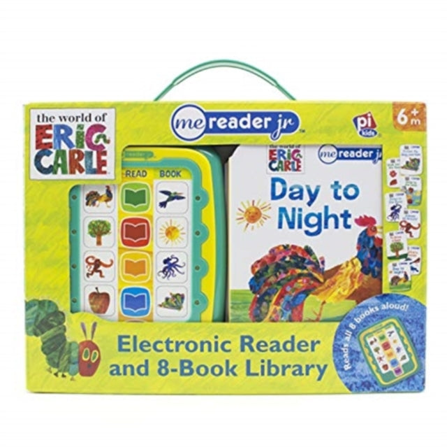 Book cover of: World of Eric Carle: Me Reader Jr 8-Book Library and Electronic Reader Sound Book Set. By: Emily Skwish