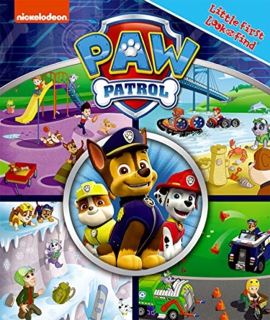 Book cover of: Nickelodeon PAW Patrol: Little First Look and Find. By: Erin Rose Wage