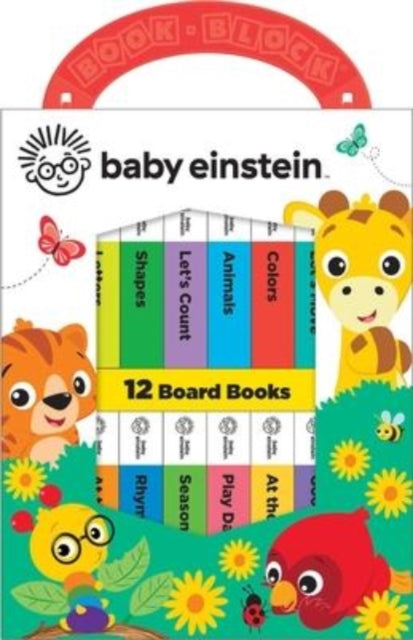 Book cover of: Baby Einstein: 12 Board Books. By: Editors of PI Kids