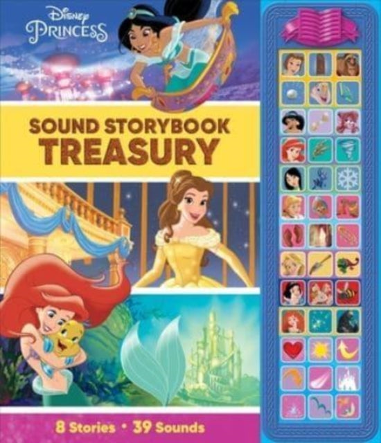 Book cover of: Disney Princess: Sound Storybook Treasury. By: PI Kids