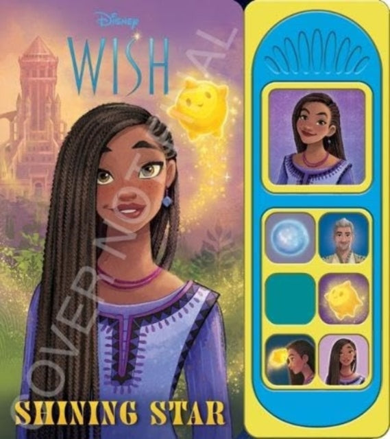 Book cover of: Disney Wish: Shining Star Sound Book. By: The Disney Storybook Art Team