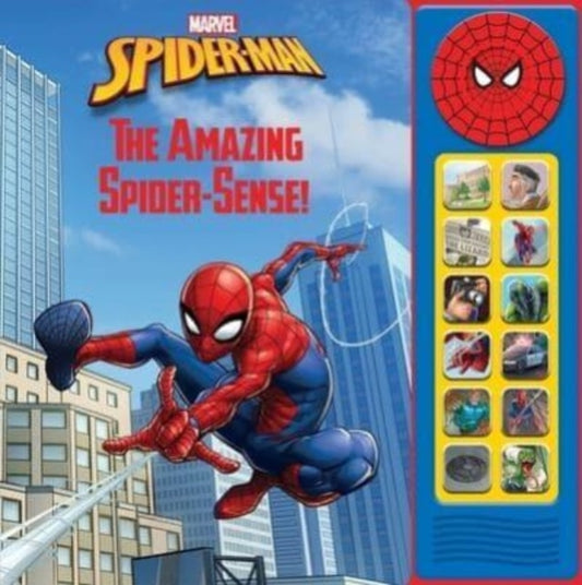 Book cover of: Marvel Spider-Man: The Amazing Spider-Sense! Sound Book. By: PI Kids