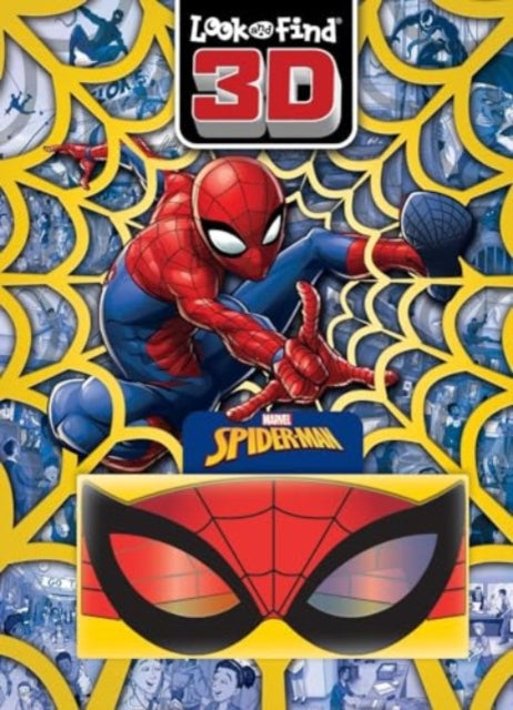 Book cover of: Marvel Spider Man Look & Find 3D. By: PI Kids