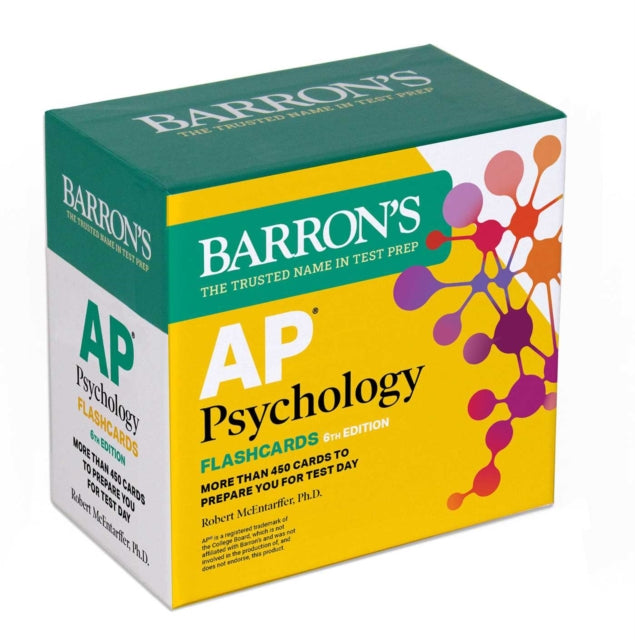 Book cover of: AP Psychology Flashcards, Sixth Edition: Up-to-Date Review