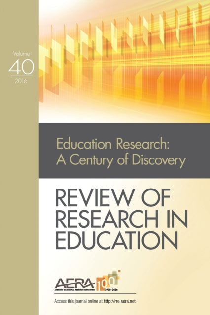 Book cover of: Review of Research in Education. By: Patricia A. Alexander