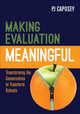 Book cover of: Making Evaluation Meaningful. By: P J Caposey