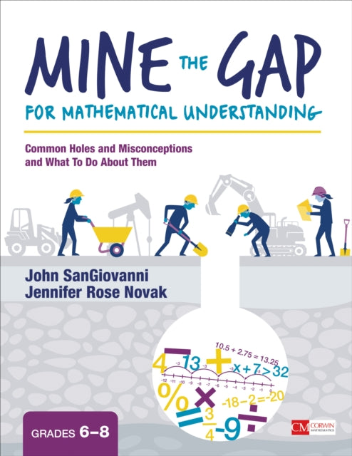 Book cover of: Mine the Gap for Mathematical Understanding, Grades 6-8. By: John J. SanGiovanni