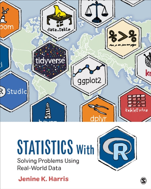Book cover of: Statistics With R. By: Jenine K. Harris