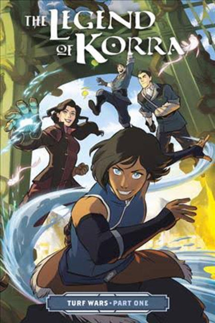 Book cover of: Legend of Korra, The: Turf Wars Part Two. By: Michael Dante DiMartino