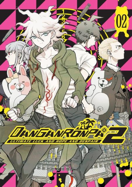 Book cover of: Danganronpa 2: Ultimate Luck and Hope and Despair Volume 2. By: Spike Chunsoft