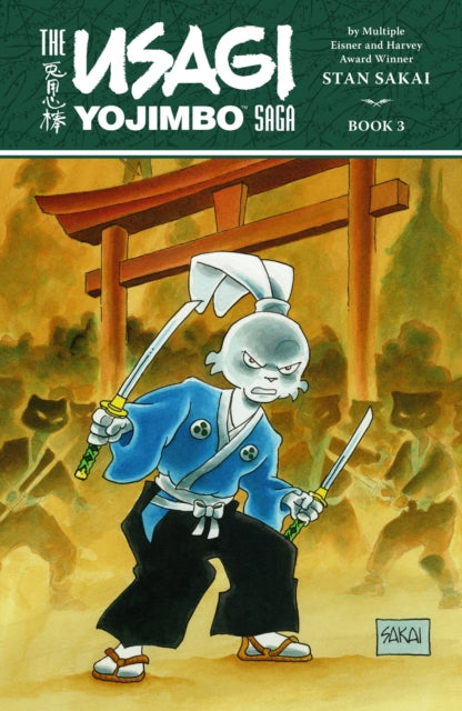 Book cover of: Usagi Yojimbo Saga Volume 3 (Second Edition). By: Stan Sakai