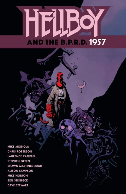 Book cover of: Hellboy and the B.P.R.D.: 1957. By: Mike Mignola