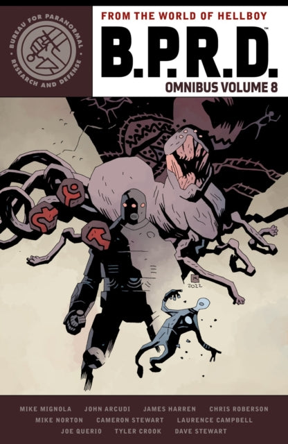 Book cover of: B.P.R.D. Omnibus Volume 8. By: Mike Mignola