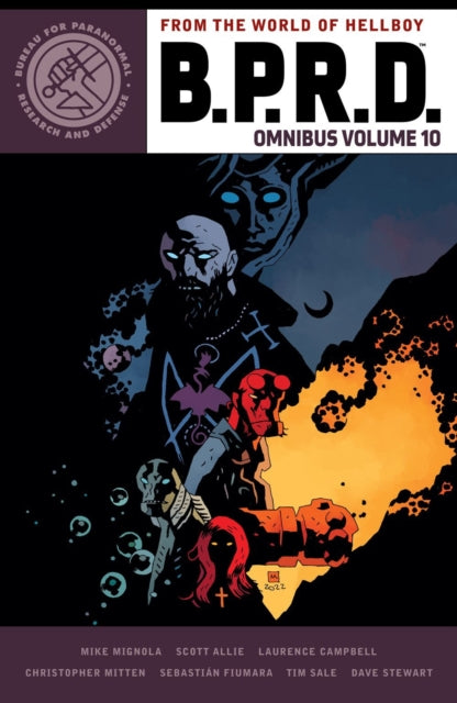 Book cover of: B.P.R.D. Omnibus Volume 10. By: Mike Mignola