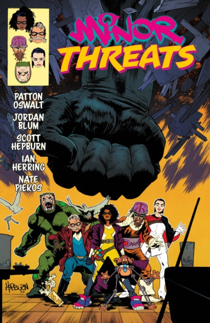 Book cover of: Minor Threats Volume 1: A Quick End To A Long Beginning. By: Patton Oswalt