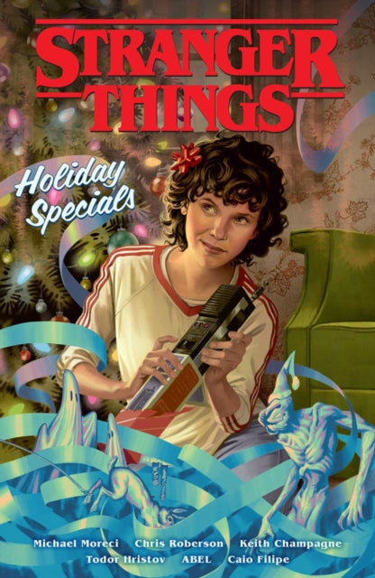 Book cover of: Stranger Things Holiday Specials (Graphic Novel). By: Michael Moreci
