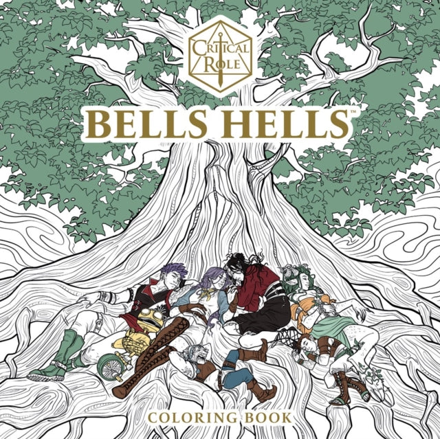 Book cover of: Critical Role: Bells Hells Coloring Book