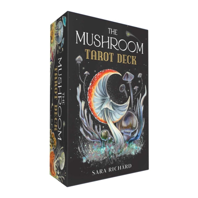 Midnight Magic, A Tarot Deck of Mushrooms 9781507220139 Sara Richard