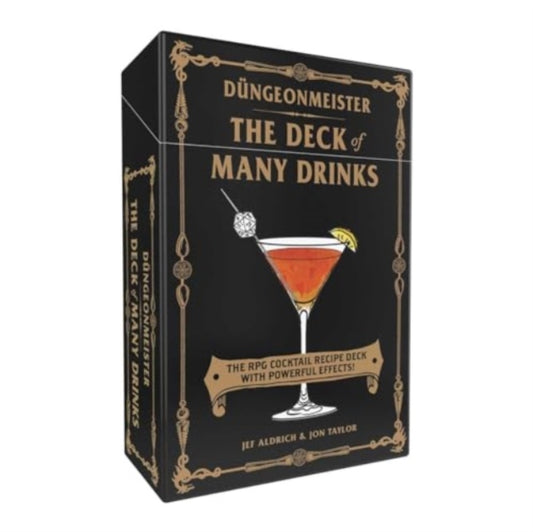 Book cover of: Dungeonmeister: The Deck of Many Drinks
