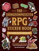 Book cover of: Dungeonmeister RPG Sticker Book. By: Jef Aldrich