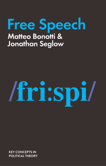 Book cover of: Free Speech. By: Matteo Bonotti