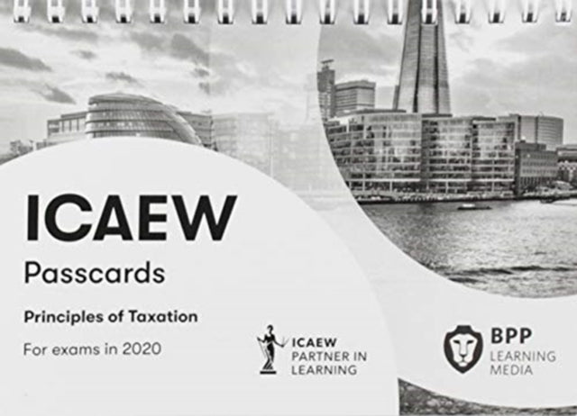 Book cover of: ICAEW Principles of Taxation. By: BPP Learning Media