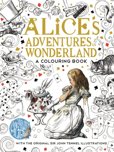 Macmillan Alice Colouring Book 9781509813605 Lewis Carroll