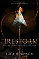 Book cover of: Firestorm. By: Lucy Hounsom