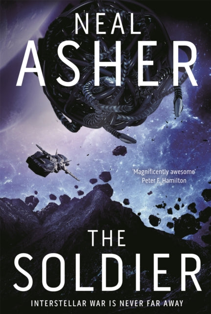 Book cover of: Soldier. By: Neal L. Asher