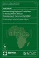 Book cover of: Harmonising Regional Trade Law in the Southern African Development Community (SADC). By: Tapiwa Shumba