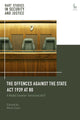 Book cover of: Offences Against the State Act 1939 at 80. By: Mark Coen