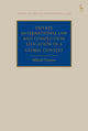 Book cover of: Private International Law and Competition Litigation in a Global Context. By: Mihail Danov