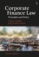 Book cover of: Corporate Finance Law. By: Louise Gullifer