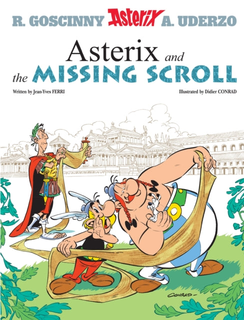 Book cover of: Asterix: Asterix and The Missing Scroll