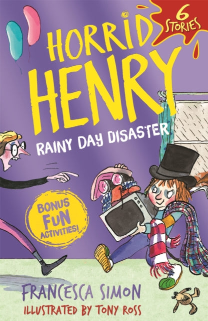 Book cover of: Horrid Henry: Rainy Day Disaster. By: Francesca Simon