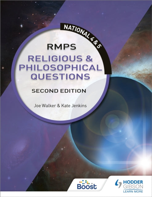 Book cover of: National 4 & 5 RMPS: Religious & Philosophical Questions, Second Edition. By: Kate Jenkins