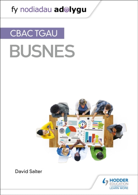 Book cover of: Fy Nodiadau Adolygu: CBAC TGAU Busnes. By: David Salter