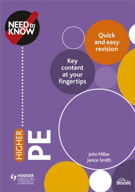 Book cover of: Need to Know: Higher PE. By: John Millar