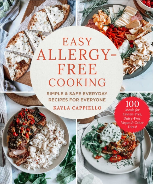 Book cover of: Easy Allergy-Free Cooking. By: Kayla Cappiello