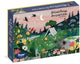 Book cover of: All Good Things Are Wild and Free 1,000-Piece Puzzle (Flow) Adults Families Picture Quote Mindfulness Gift