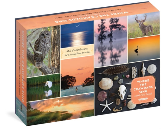 Book cover of: Where the Crawdads Sing 1000-Piece Puzzle. By: Delia Owens