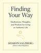 Book cover of: Finding Your Way. By: Sharon Salzberg