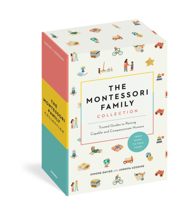 Book cover of: Montessori Family Collection (Boxed Set). By: Simone Davies
