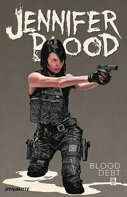 Book cover of: Jennifer Blood Vol. 2: Blood Debt. By: Fred Van Lente
