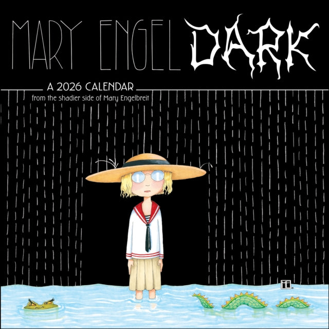Book cover of: Mary EngelDark 2026 Wall Calendar