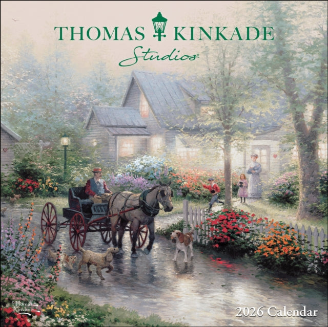Book cover of: Thomas Kinkade Studios 2026 Mini Wall Calendar
