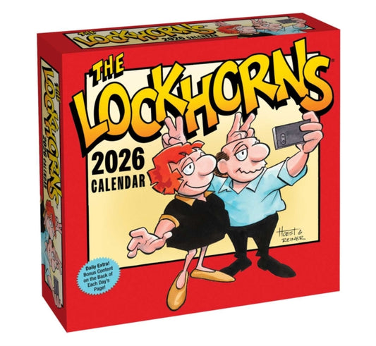 Book cover of: Lockhorns 2026 Laugh-a-Day Calendar
