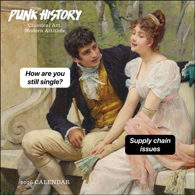 Book cover of: Punk History 2026 Wall Calendar