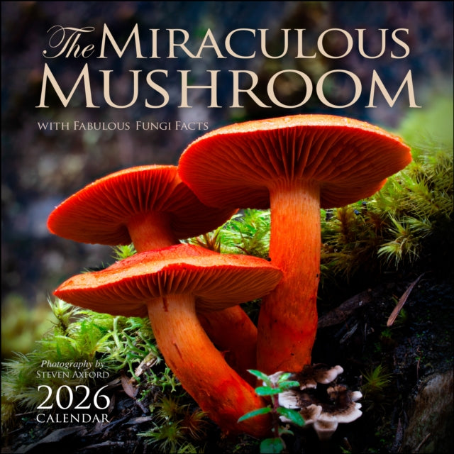 Book cover of: Miraculous Mushroom 2026 Wall Calendar