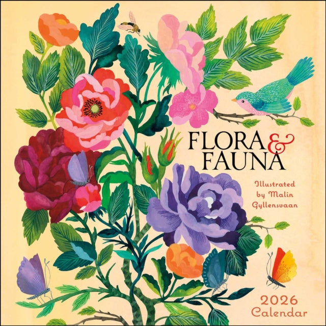 Book cover of: Flora & Fauna 2026 Wall Calendar